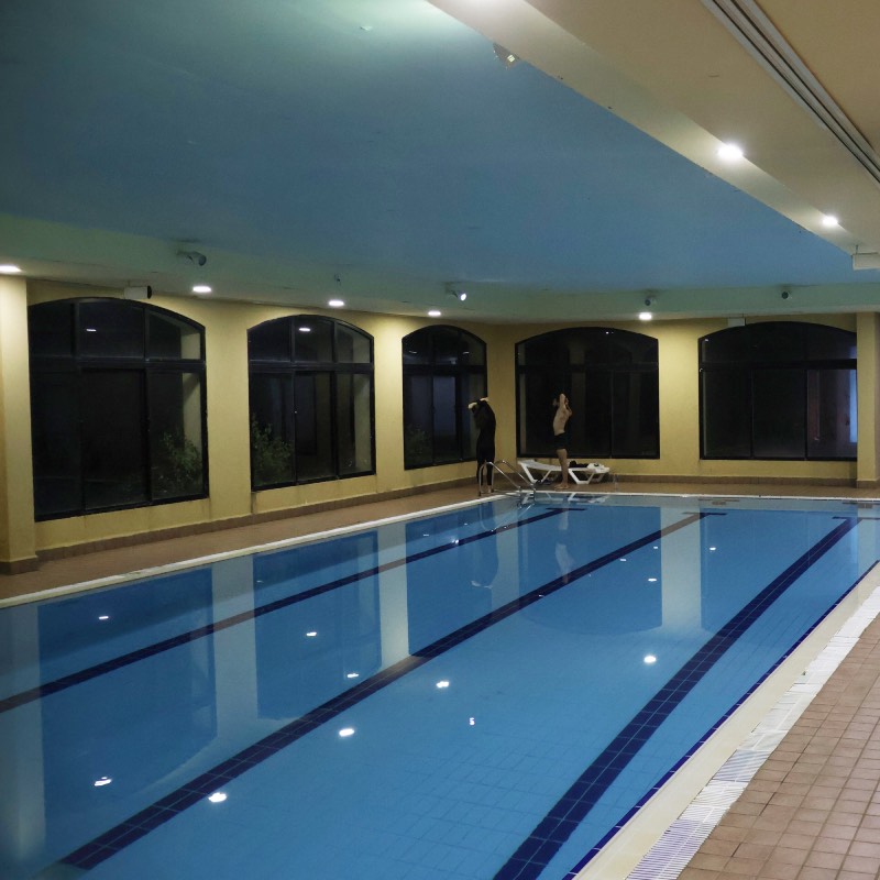 Indoor pool at Batroun Village Club