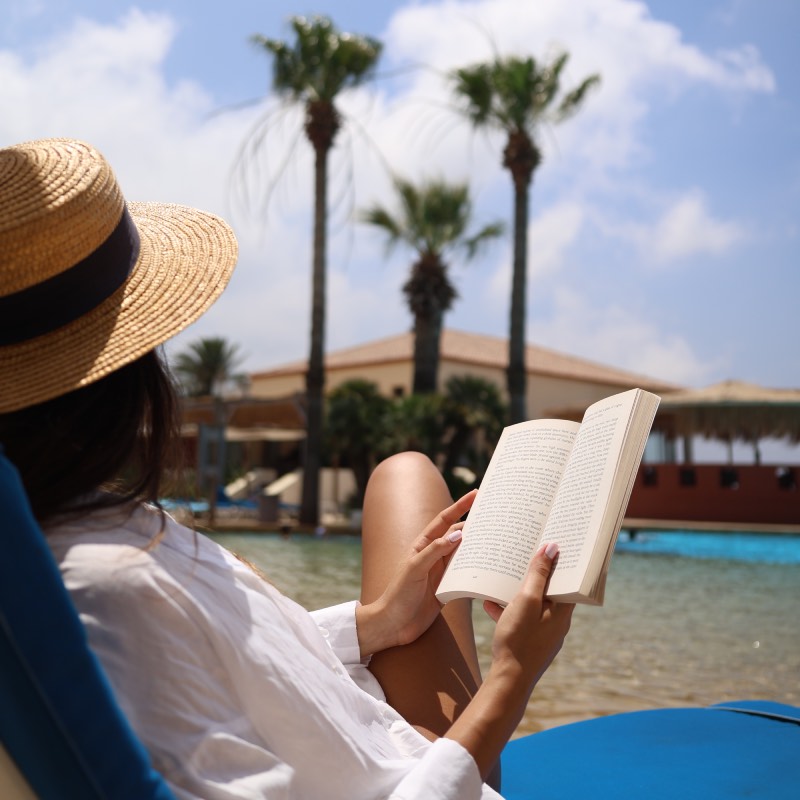 Relax by the pool at Batroun Village Club