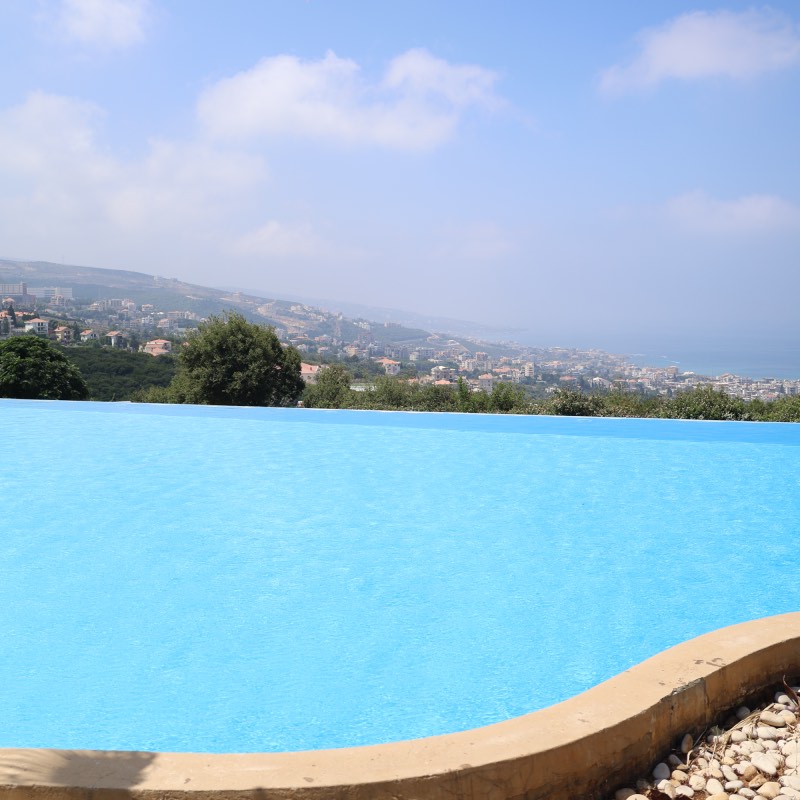Outdoors pool at Batroun Village Club